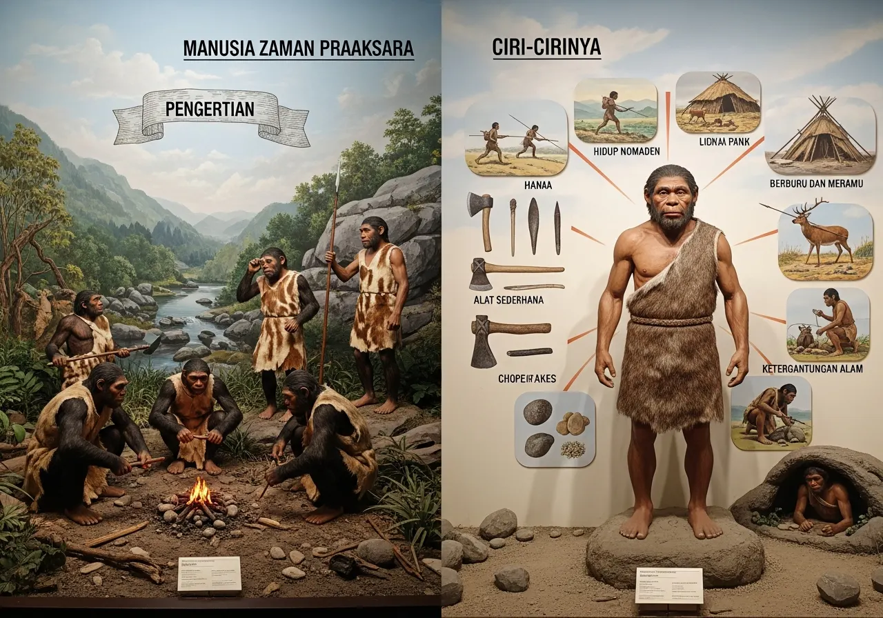 Manusia Zaman Praaksara: Pengertian dan Ciri-Cirinya (ft.istimewa)