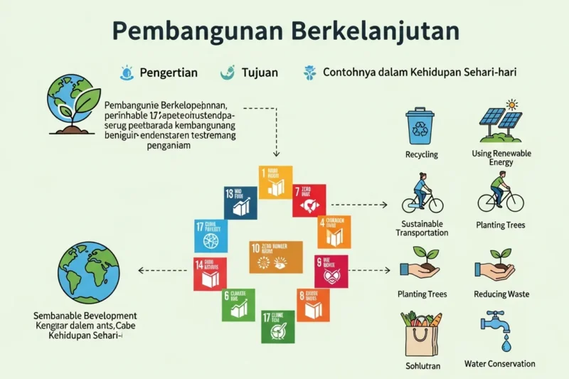 Pembangunan Berkelanjutan: Pengertian, Tujuan, dan Contohnya dalam Kehidupan Sehari-hari