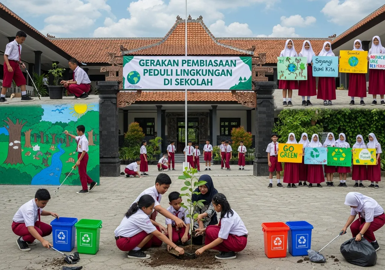 Gerakan Pembiasaan Peduli Lingkungan di Sekolah: Contoh dan Manfaatnya (ft.istimewa)