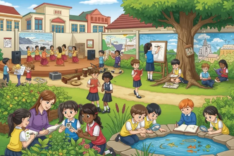 Keberagaman Lingkungan Sekitar Sekolah sebagai Sumber Belajar