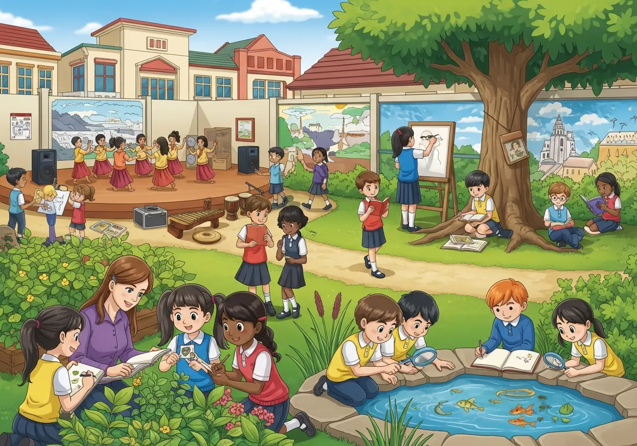 Keberagaman Lingkungan Sekitar Sekolah sebagai Sumber Belajar (ft.istimewa)