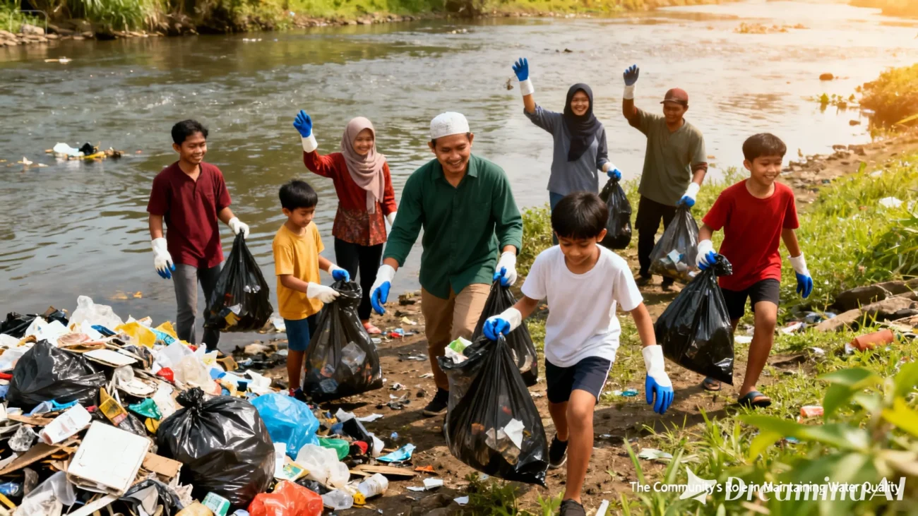 Peran Masyarakat dalam Menjaga Kualitas Air dari Pencemaran (ft.istimewa)
