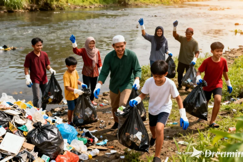 Peran Masyarakat dalam Menjaga Kualitas Air dari Pencemaran