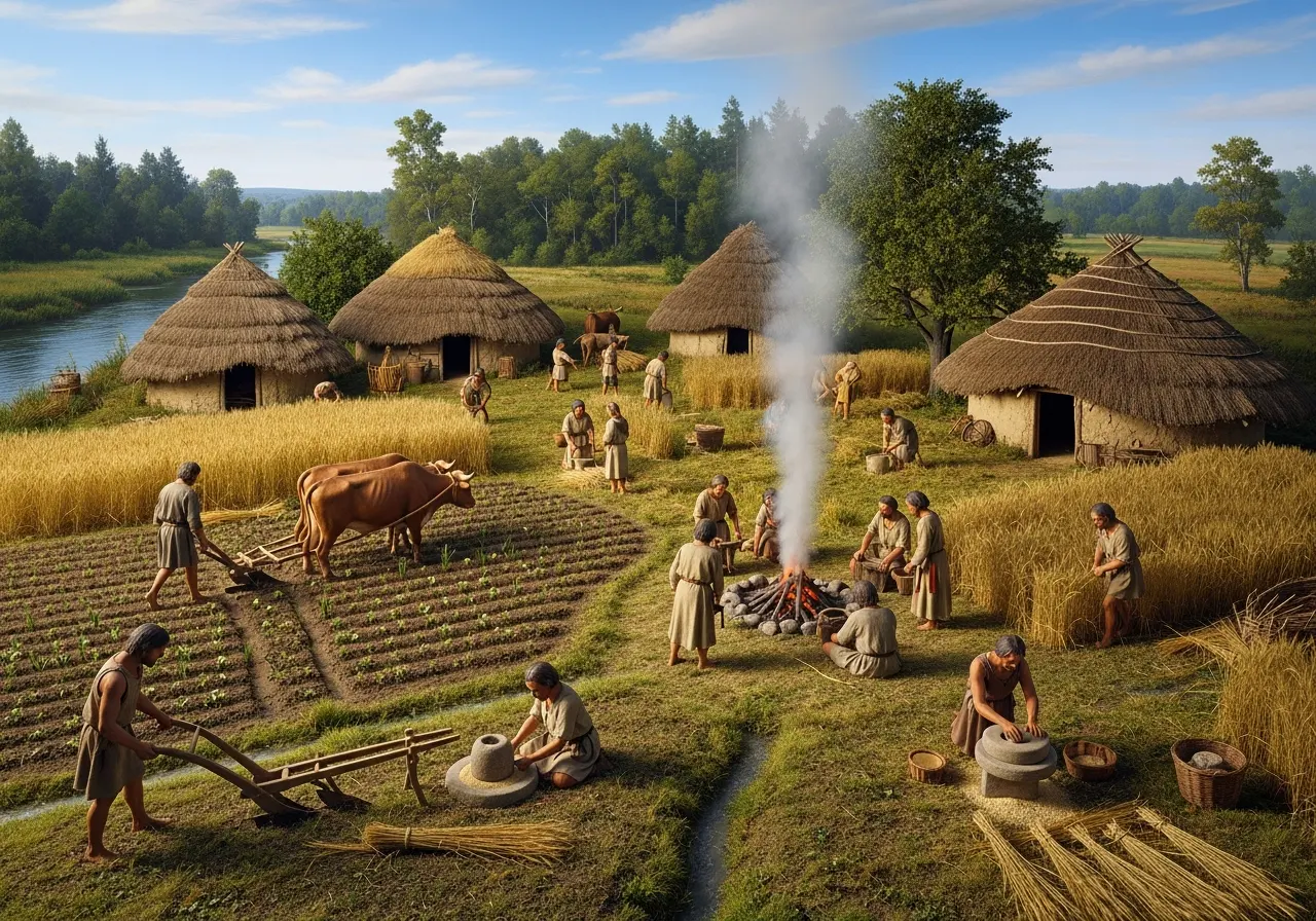 Perkembangan Pertanian pada Akhir Zaman Praaksara (ft.istimewa)