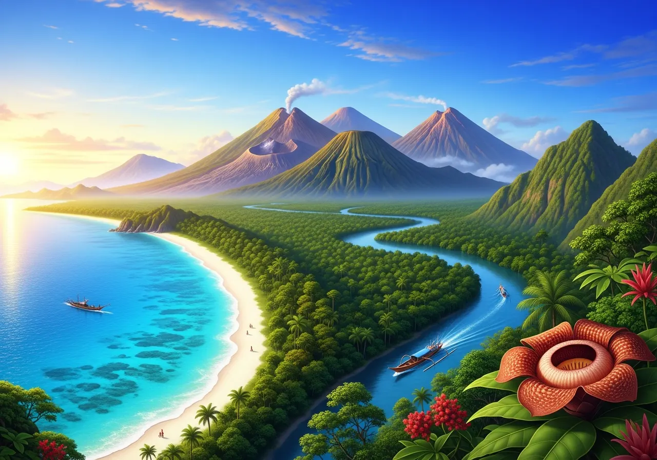 Keberagaman Lingkungan Alam Indonesia sebagai Karunia Tuhan (ft.istimewa)