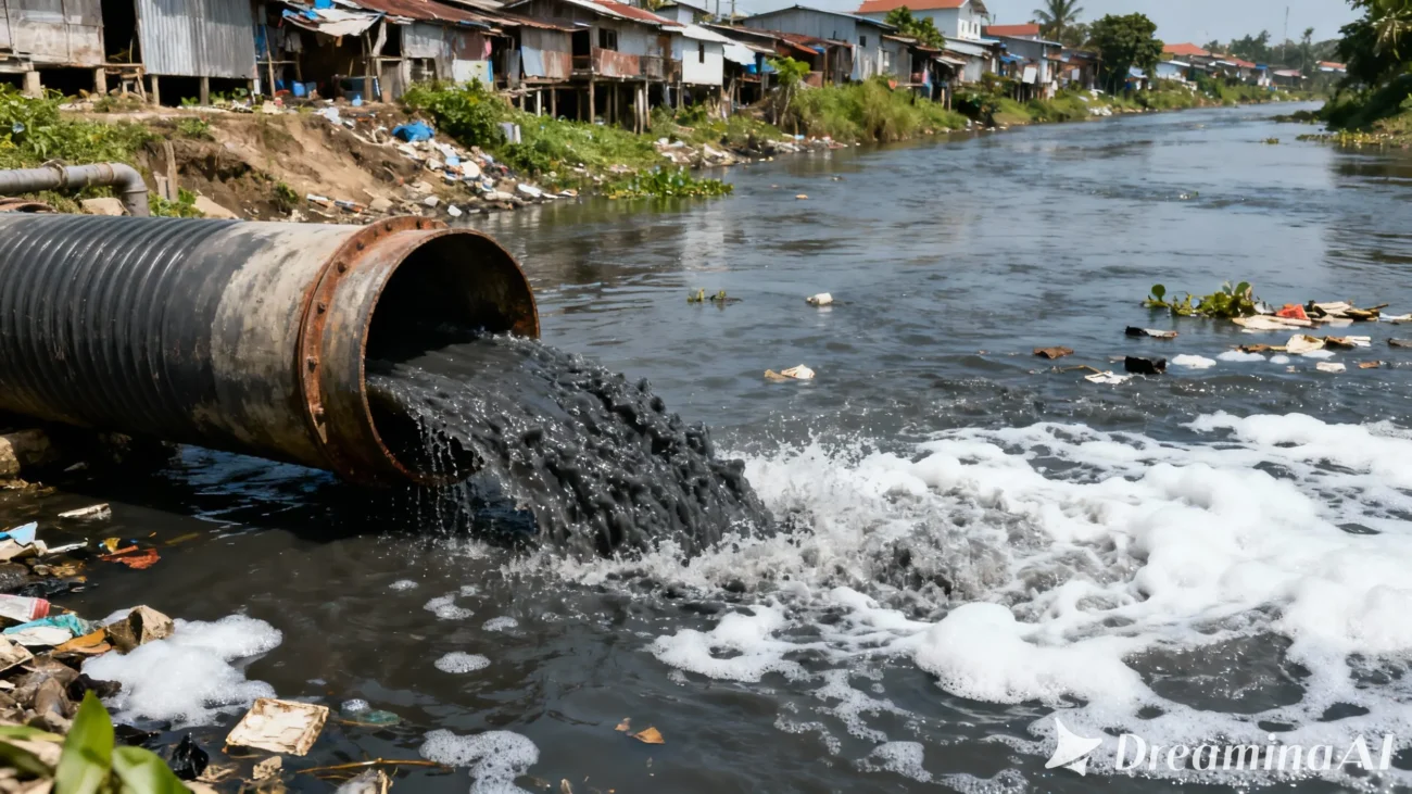 Jenis-Jenis Pencemaran Air Beserta Contoh Nyatanya (ft.istimewa)