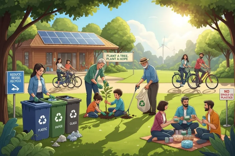 Sikap dan Pembiasaan Diri yang Mencerminkan Kepedulian terhadap Lingkungan