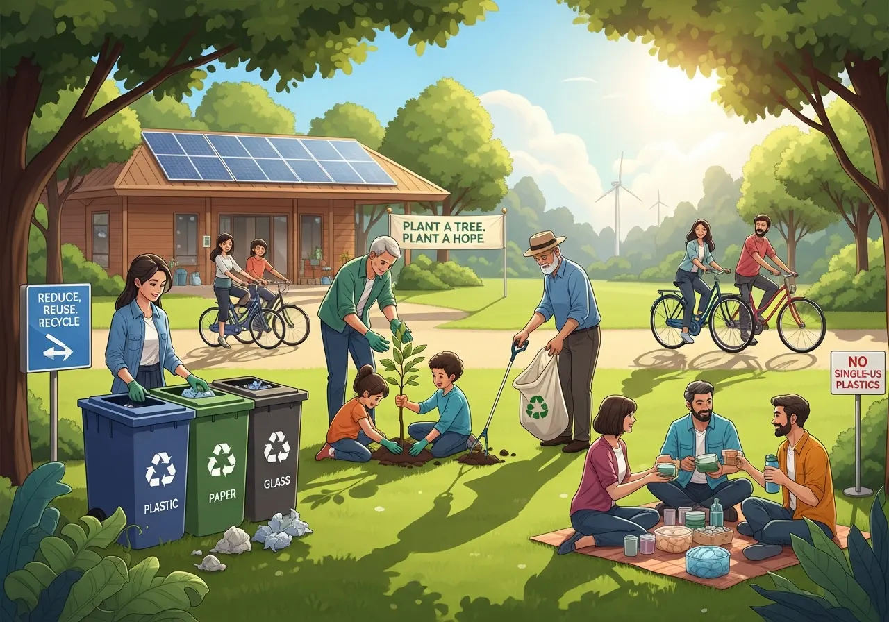 Sikap dan Pembiasaan Diri yang Mencerminkan Kepedulian terhadap Lingkungan (ft.istimewa)