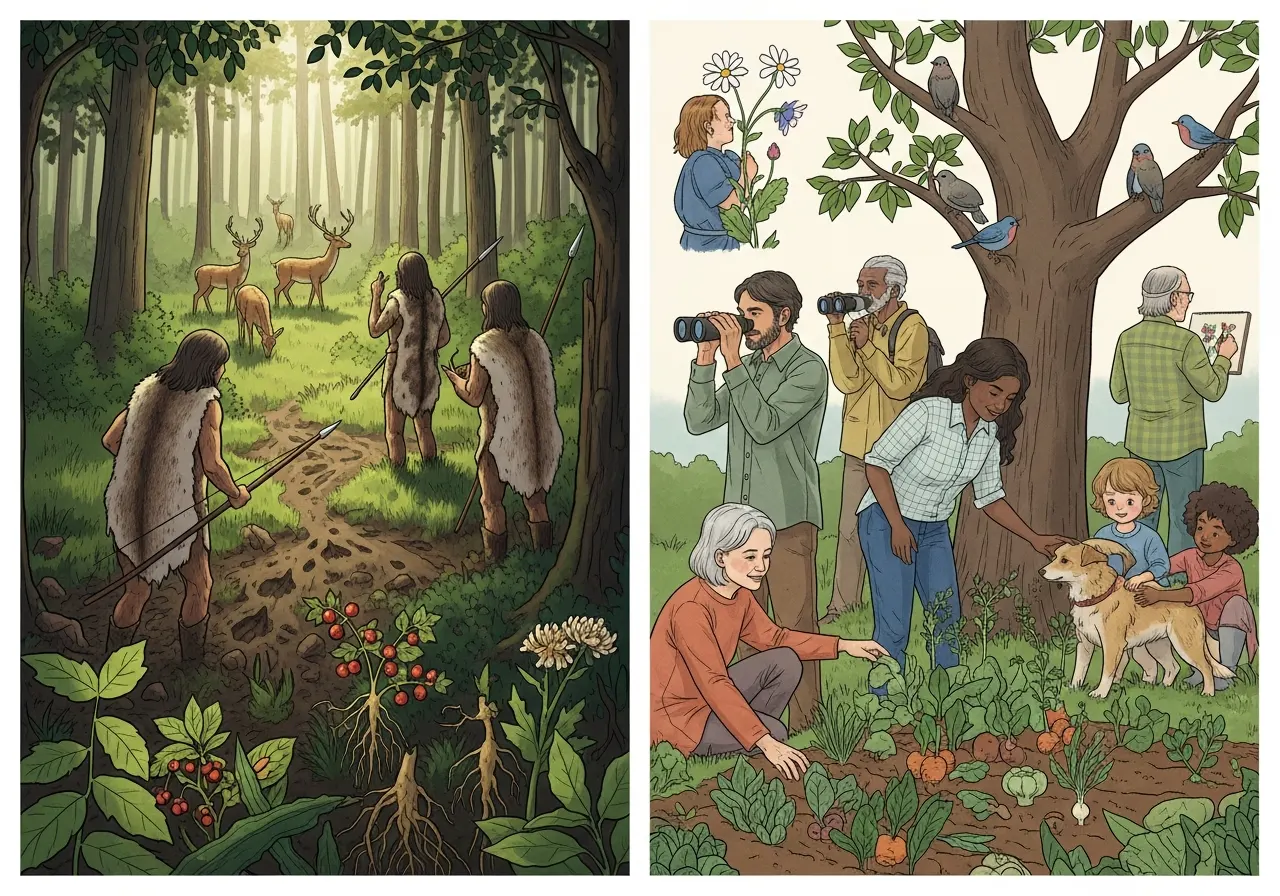 Hubungan Manusia dengan Hewan dan Tumbuhan: Pelajaran dari Masa Berburu (ft.i.stimewa)