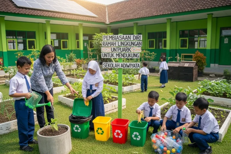 Pembiasaan Diri Ramah Lingkungan untuk Mendukung Sekolah Adiwiyata