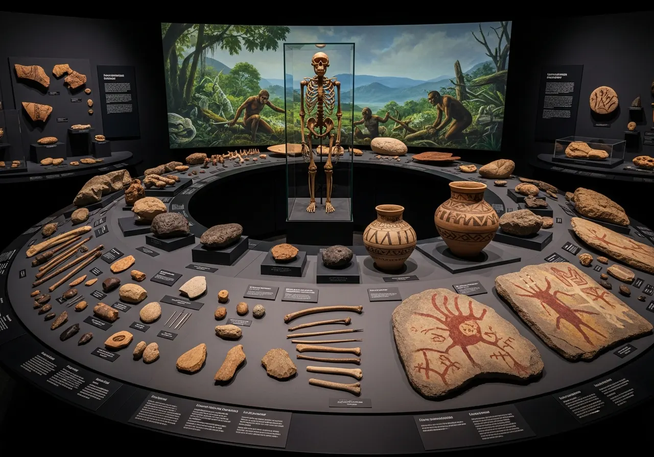 Fosil dan Bukti Arkeologis Manusia Zaman Praaksara (ft.istimewa)