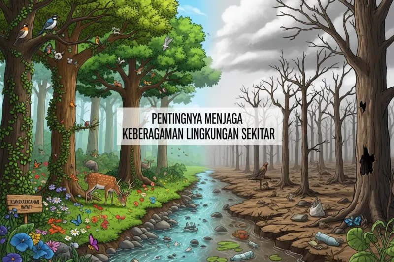 Pentingnya Menjaga Keberagaman Lingkungan Sekitar