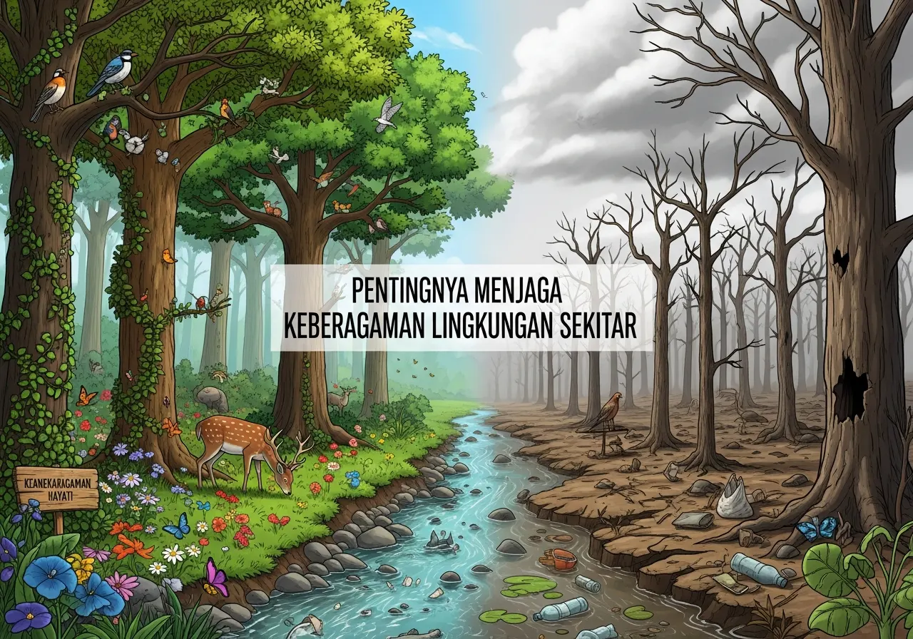 Pentingnya Menjaga Keberagaman Lingkungan Sekitar (ft.istimewa)