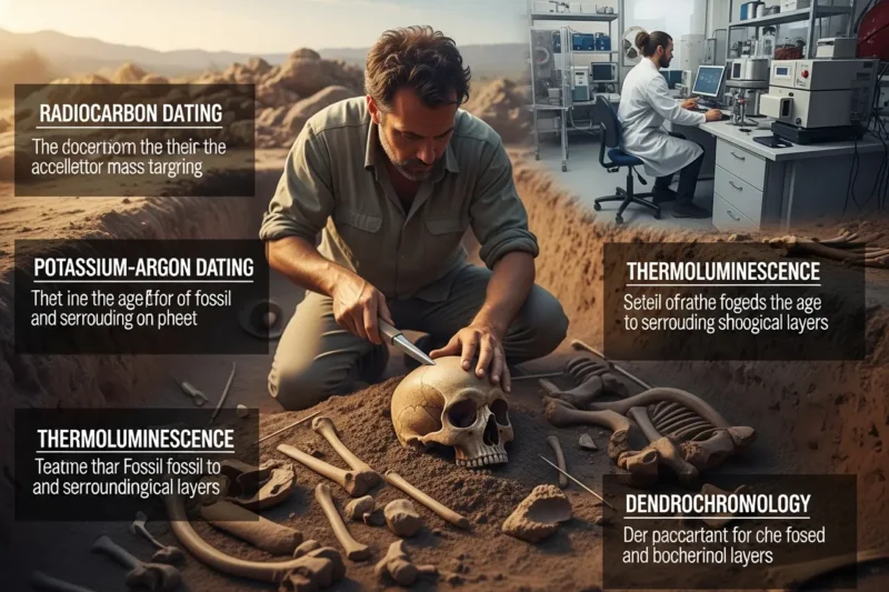 Cara Menentukan Umur Fosil Manusia Purba