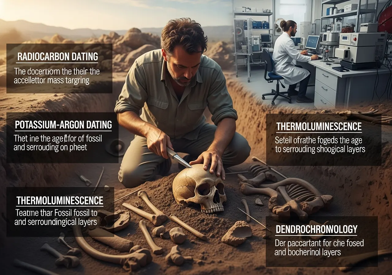 Cara Menentukan Umur Fosil Manusia Purba (ft.istimewa)