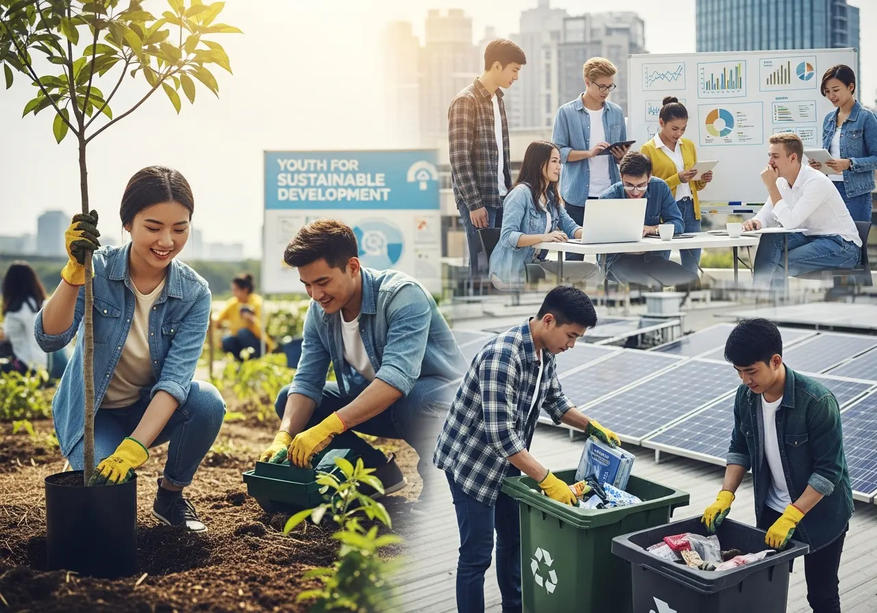Peran Generasi Muda dalam Mendukung Pembangunan Berkelanjutan (ft.istimewa)