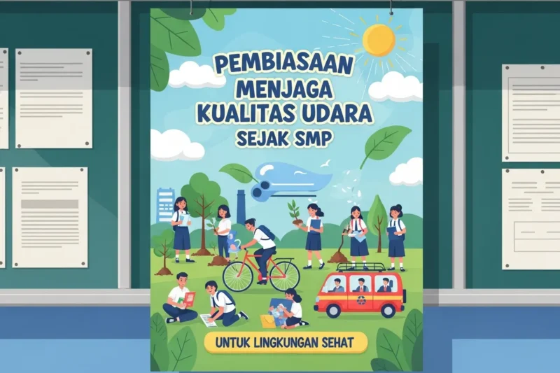 Pembiasaan Menjaga Kualitas Udara Sejak SMP untuk Lingkungan Sehat