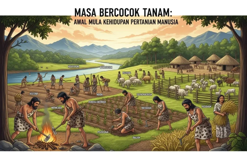 Masa Bercocok Tanam: Awal Mula Kehidupan Pertanian Manusia