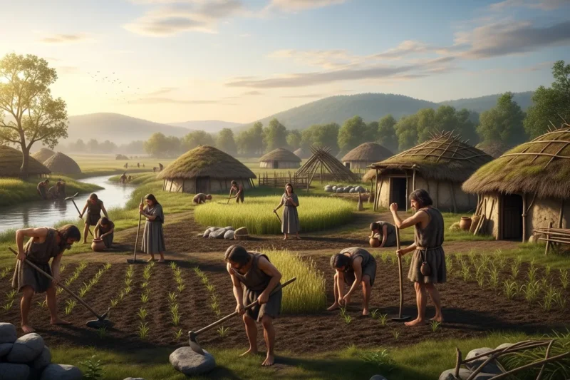 Bagaimana Manusia Zaman Neolitikum Mulai Bercocok Tanam