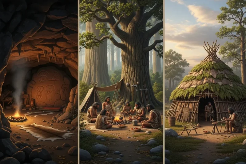 Tempat Tinggal Manusia Zaman Praaksara: Gua, Hutan, dan Pondok Sederhana