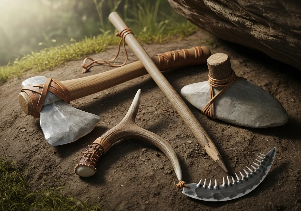 Peralatan yang Digunakan untuk Bercocok Tanam pada Masa Praaksara (ft.istimewa)