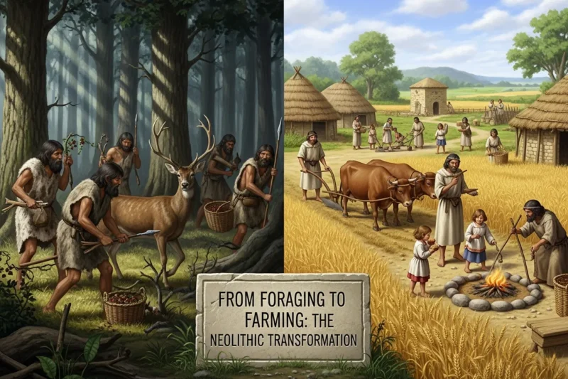 Dari Mengumpulkan Makanan ke Bertani: Transformasi Zaman Neolitikum