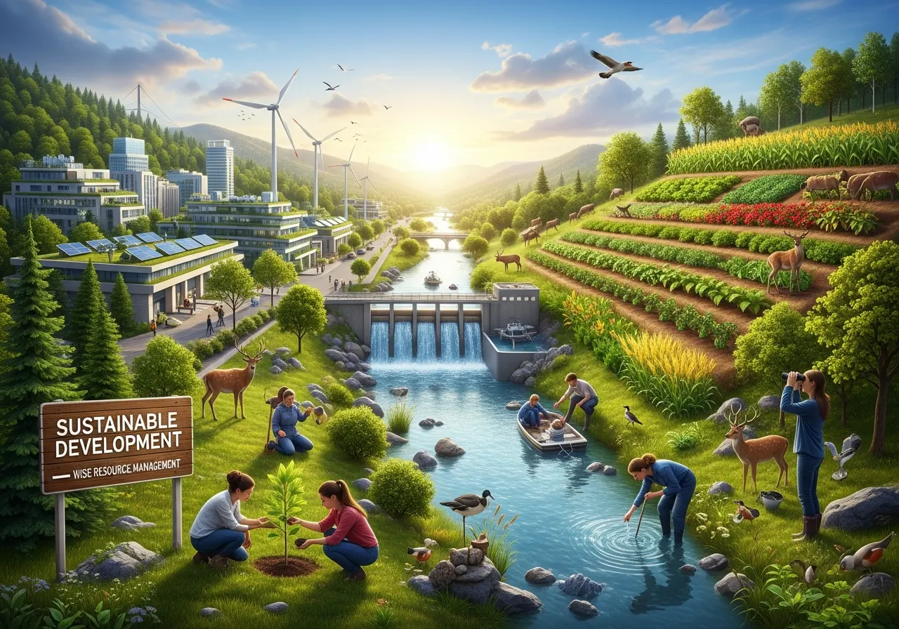 Pembangunan Berkelanjutan dan Pengelolaan Sumber Daya Alam Secara Bijak (ft.istimewa)