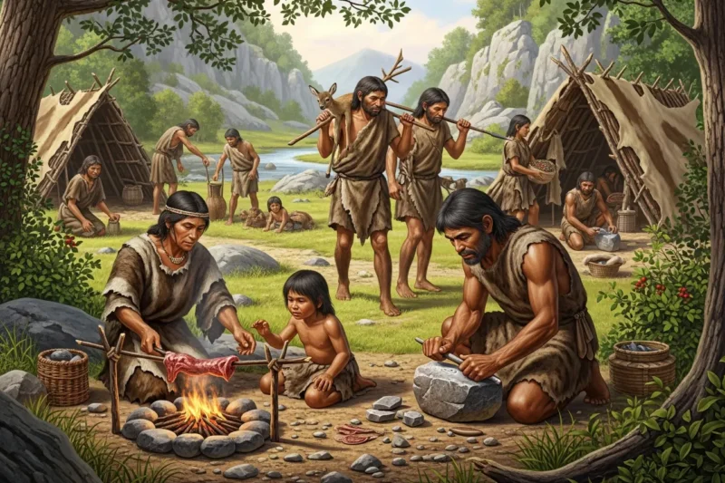 Kehidupan Sehari-Hari Manusia Zaman Praaksara