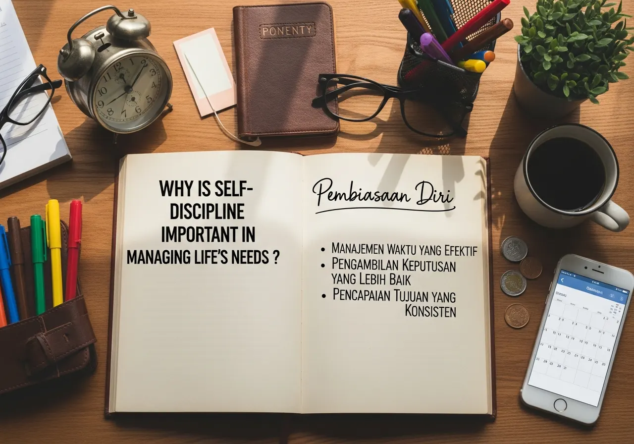 Mengapa Pembiasaan Diri Penting dalam Mengelola Kebutuhan Hidup? (ft.istimewa)