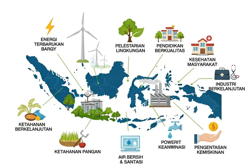 Contoh Program Pembangunan Berkelanjutan di Indonesia