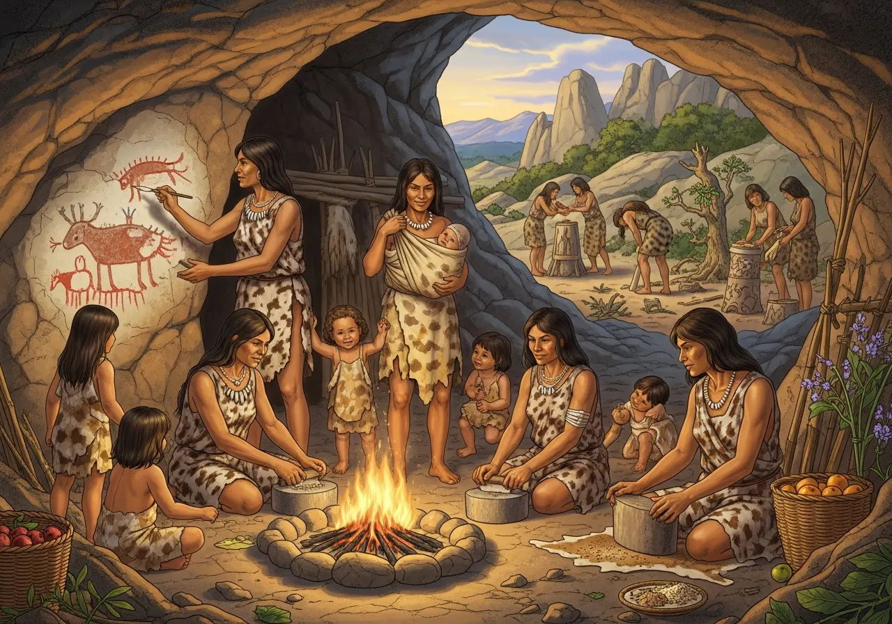 Peran Perempuan dalam Kehidupan Zaman Praaksara (ft.istimewa)