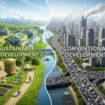 Perbedaan Pembangunan Berkelanjutan dan Pembangunan Konvensional (ft.istimewa)