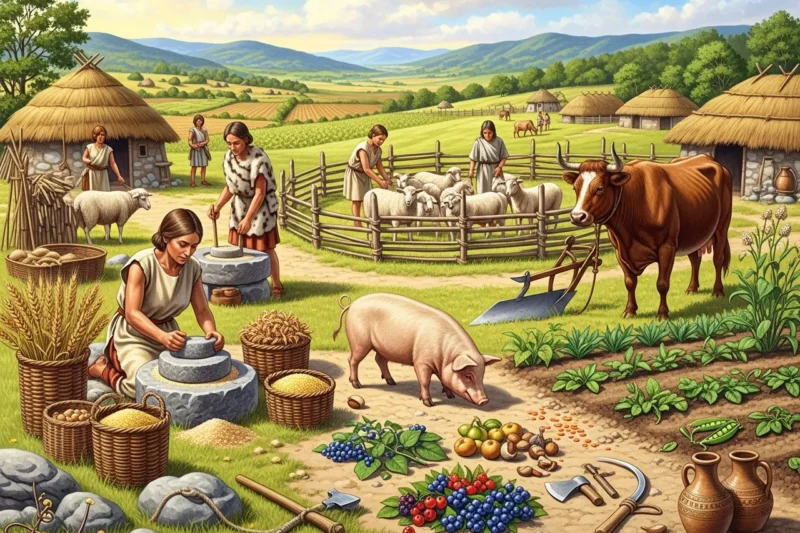 Hewan dan Tanaman yang Dimanfaatkan Manusia Zaman Neolitikum