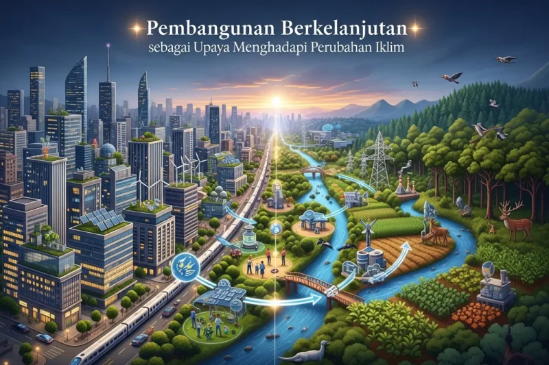 Pembangunan Berkelanjutan sebagai Upaya Menghadapi Perubahan Iklim