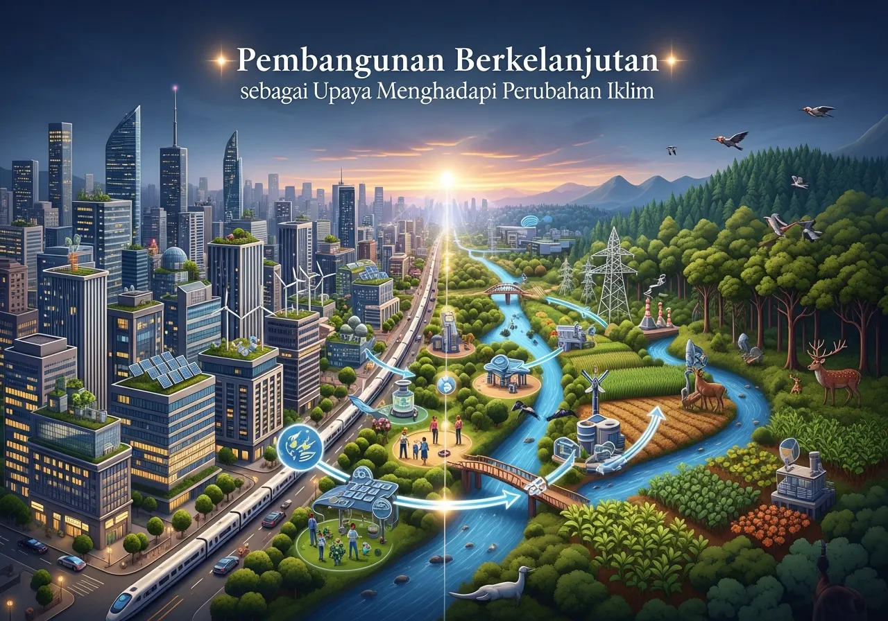 Pembangunan Berkelanjutan sebagai Upaya Menghadapi Perubahan Iklim (ft.istimewa)