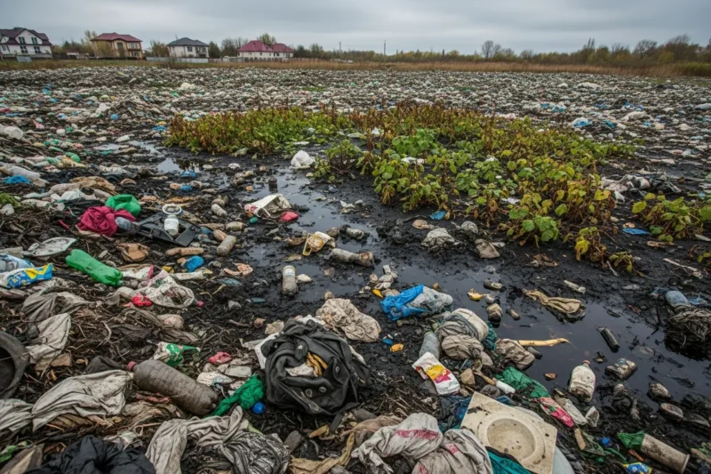 Pencemaran Tanah Akibat Sampah dan Limbah Rumah Tangga