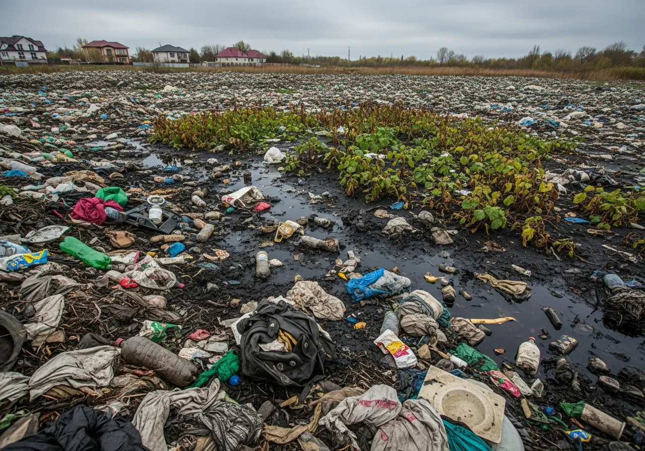 Pencemaran Tanah Akibat Sampah dan Limbah Rumah Tangga (ft.istimewa)