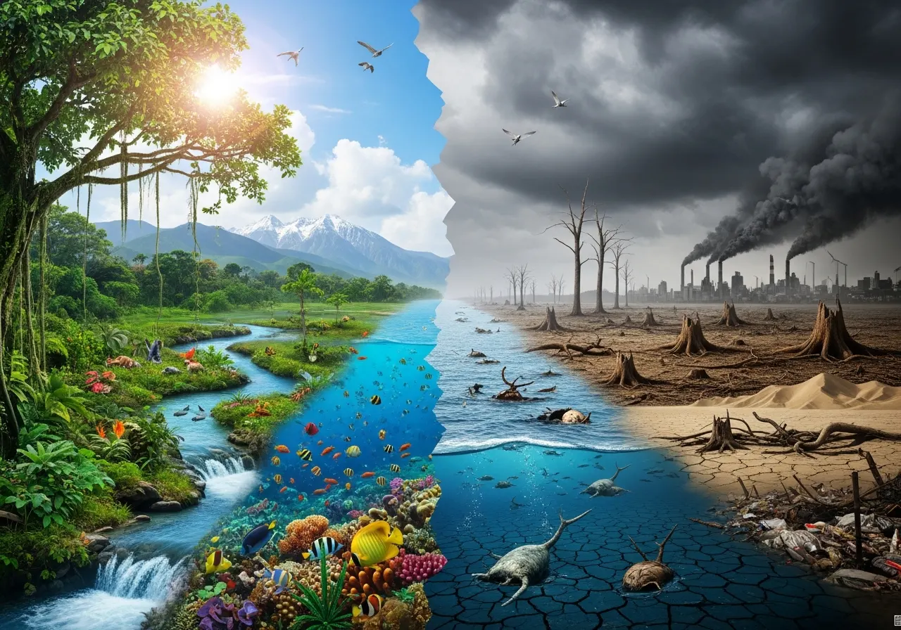 Keberagaman Lingkungan dan Dampak Kerusakan Alam (ft.istimewa)