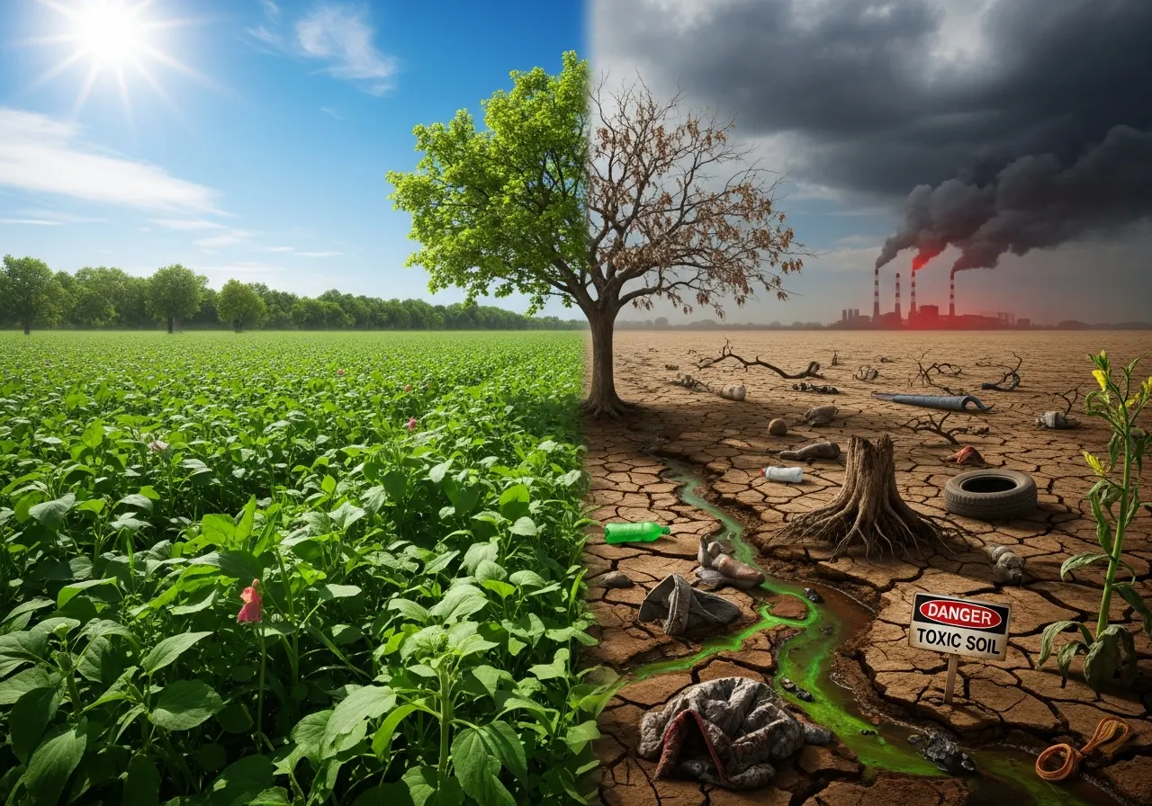 Mengapa Pencemaran Tanah Berbahaya? Penjelasan Mudah untuk Siswa SMP (ft.istimewa)