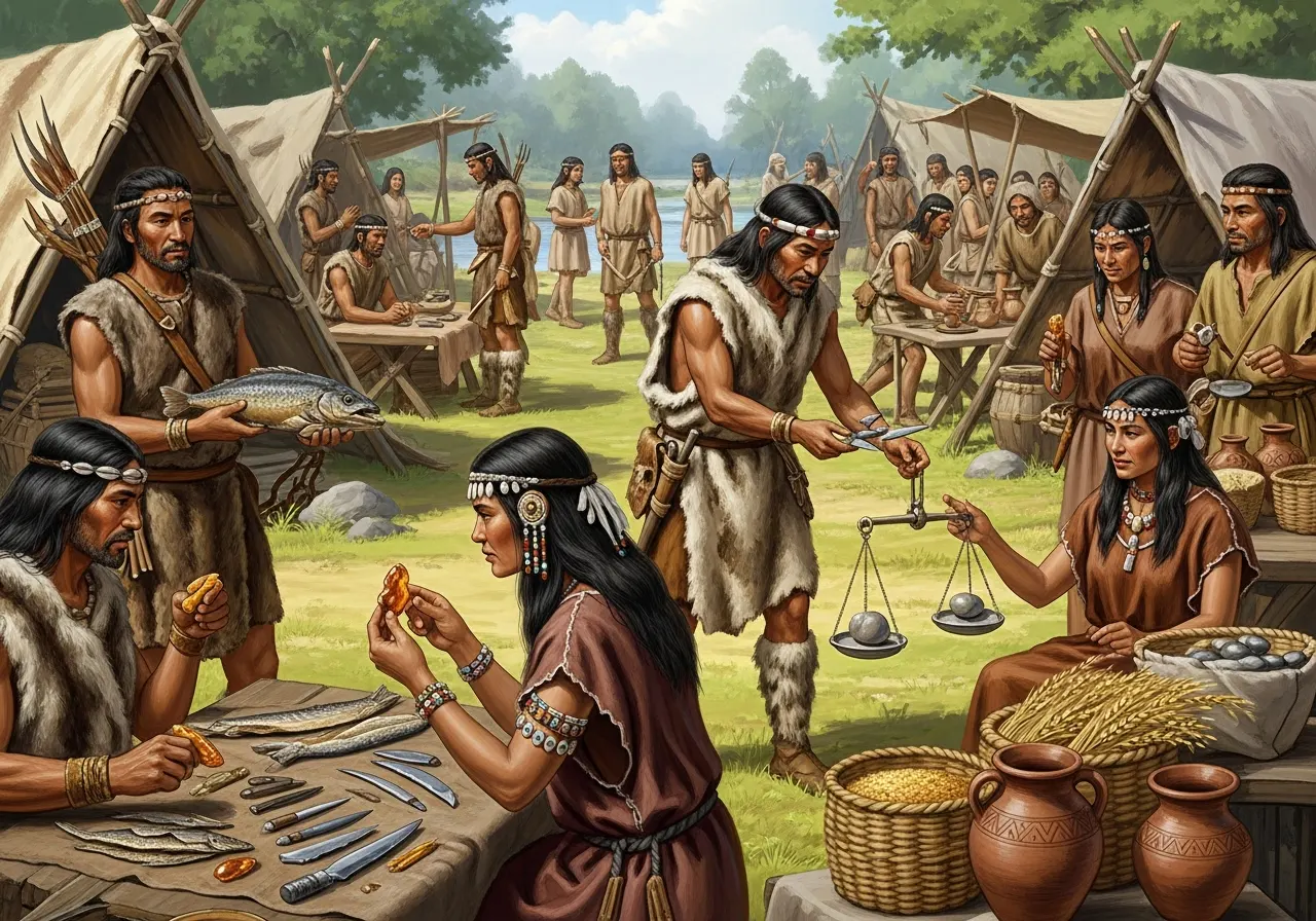 Perdagangan dan Pertukaran Barang pada Masa Praaksara (ft.istimewa)