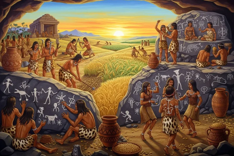 Seni dan Ritual yang Muncul Bersamaan dengan Pertanian Awal