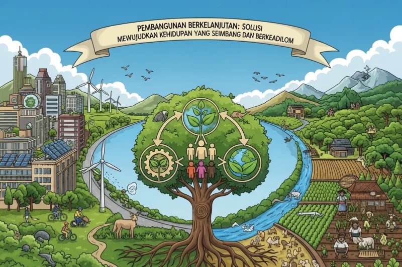 Pembangunan Berkelanjutan: Solusi Mewujudkan Kehidupan yang Seimbang dan Berkeadilan
