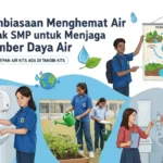 Pembiasaan Menghemat Air Sejak SMP untuk Menjaga Sumber Daya Air (ft.istimewa)
