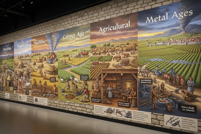 Perkembangan Pertanian dari Neolitikum hingga Zaman Logam