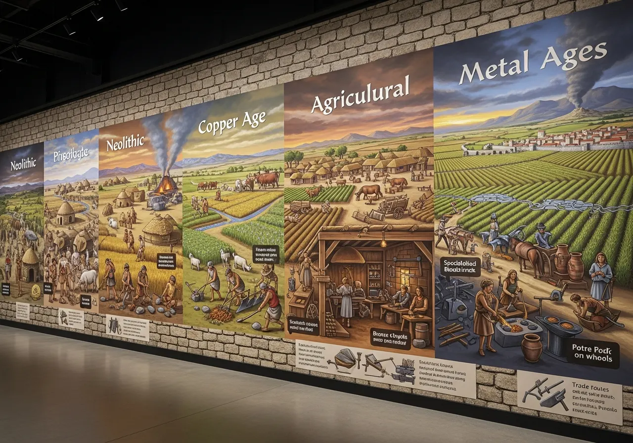 Perkembangan Pertanian dari Neolitikum hingga Zaman Logam (ft.istimewa)