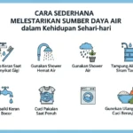 Cara Sederhana Melestarikan Sumber Daya Air dalam Kehidupan Sehari-hari (ft.istimewa)