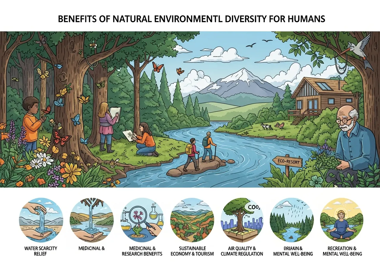 Manfaat Keberagaman Lingkungan Alam bagi Manusia (ft.istimewa)