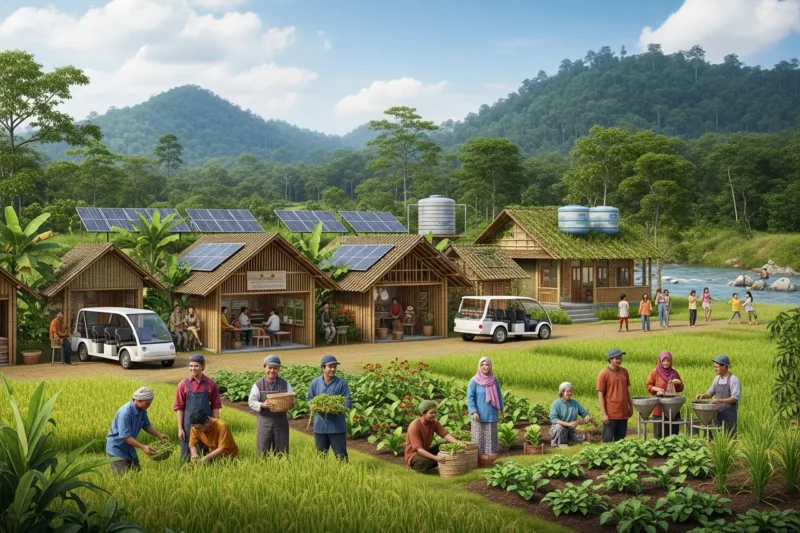 Contoh Penerapan Pembangunan Ekonomi Berkelanjutan di Indonesia