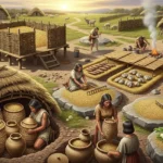 Cara Manusia Zaman Neolitikum Menyimpan Hasil Pertanian (ft.istimewa)