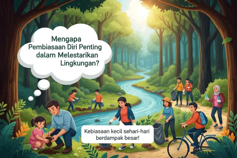 Mengapa Pembiasaan Diri Penting dalam Melestarikan Lingkungan? Penjelasan untuk Siswa SMP